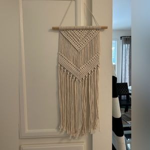 Macrame wall decor